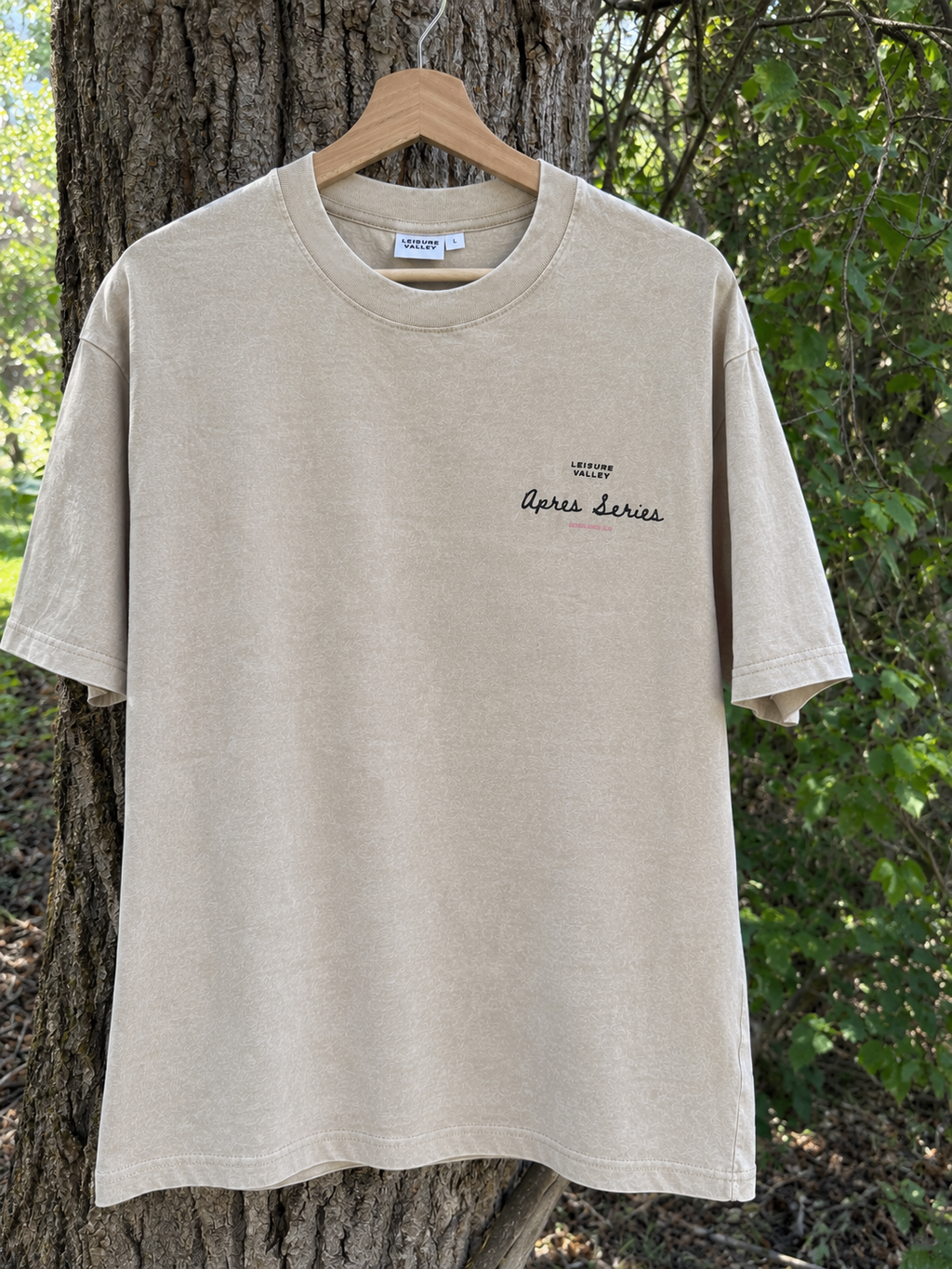 APRES SERIES Beers on Bikes Washed Tee