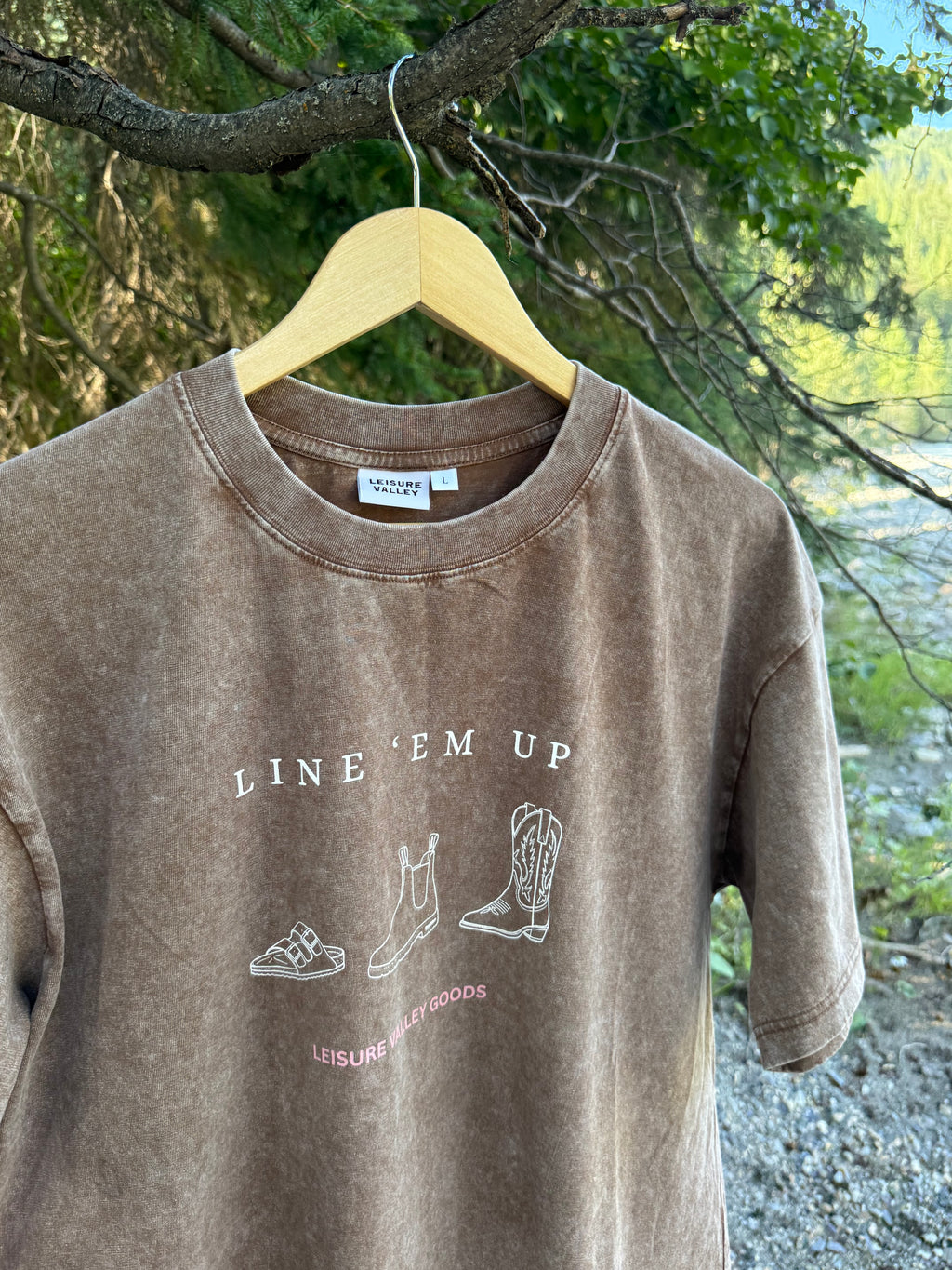 Line 'Em Up Vintage Tee