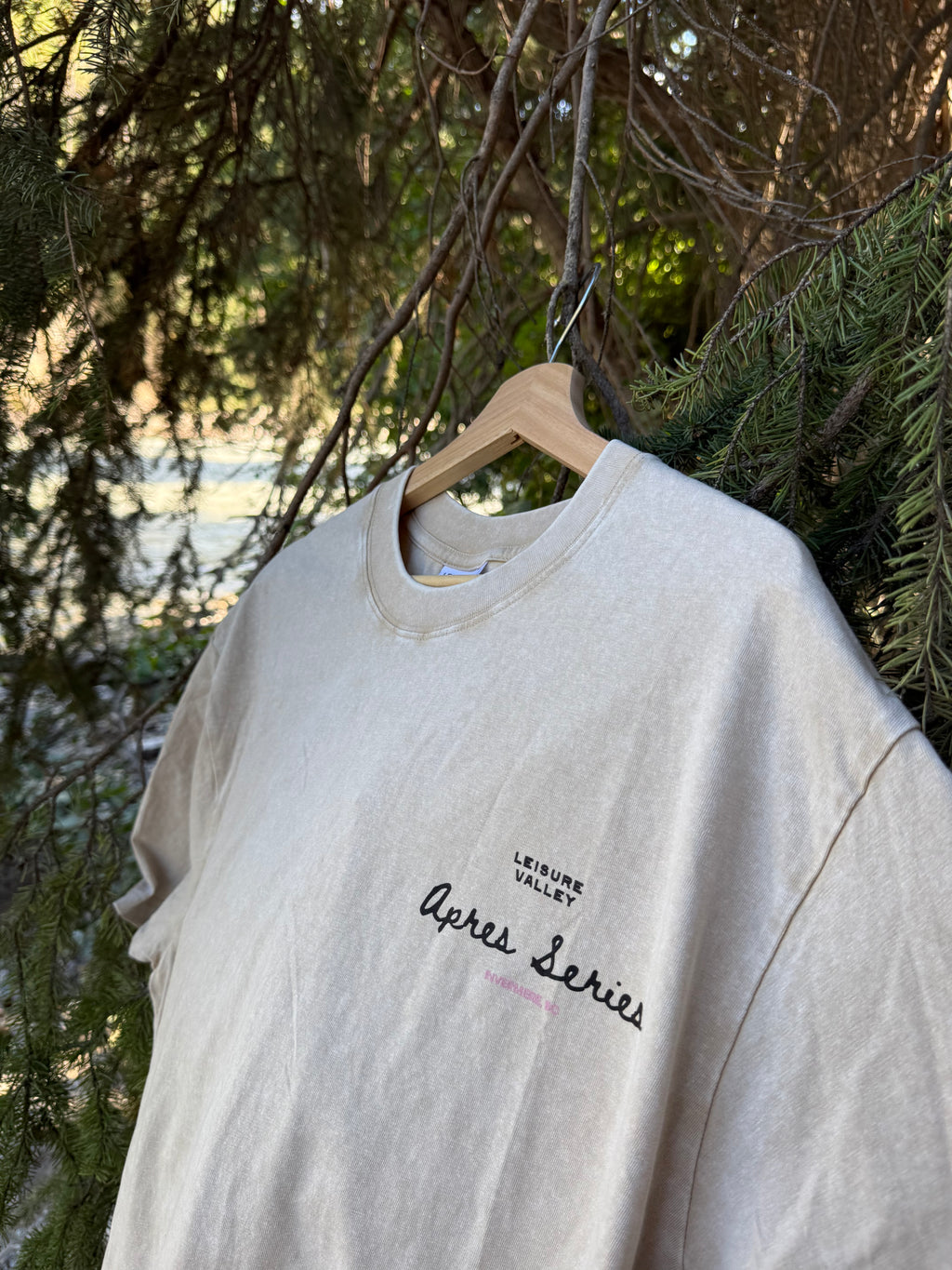 APRES SERIES Beers on Bikes Washed Tee