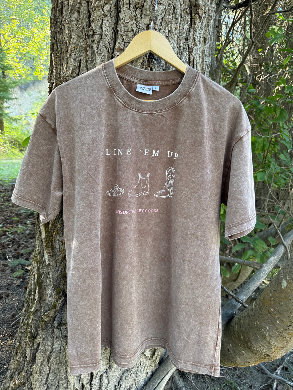 Line 'Em Up Vintage Tee